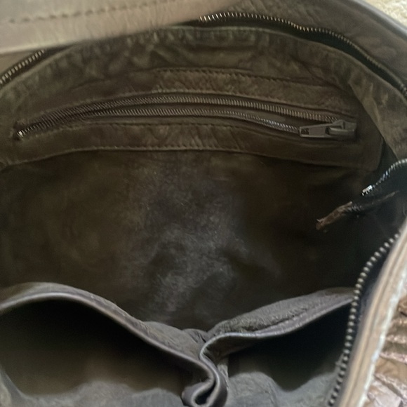 Calleen Cordero messenger Snake fringe bag - Picture 3 of 5